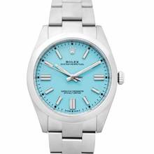 Thumbnail von Rolex Oyster Perpetual 41 124300-0006 - Oyster Perpetual 41 Automatic Turquoise Blue Dial Men's Watch </h1>