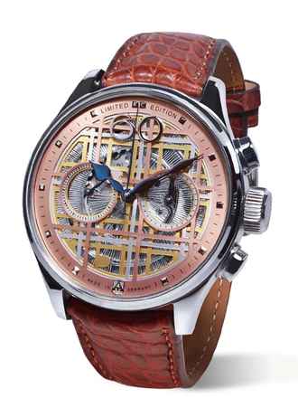  Alexander Shorokhoff Chronograph Karo 3 Limitiert 39 pieces  