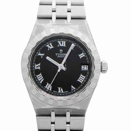  Tudor Royal 28400-0003 - Royal 34mm Steel Case Black Dial </h1> 