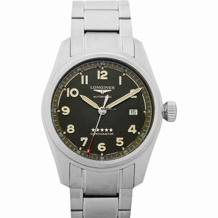  Longines Spirit L38104036 - Spirit Automatic Green Dial Stainless Steel Men's Watch </h1> 