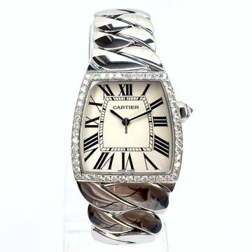  Cartier La Dona de Cartier Quartz 28mm Steel ~1.5TCW Diamond Watch </h1> 