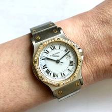 Thumbnail von Cartier Santos OCTAGON Automatic 31mm 2 Tone DIAMOND Watch  </h1>