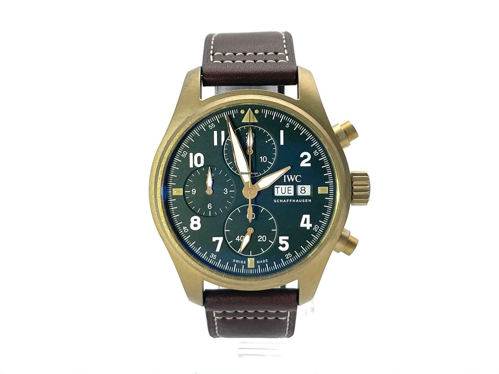  IWC Fliegeruhr Spitfire Chronograph Pilot's Watch Chronograph Spitfire IW387902 Bronze  