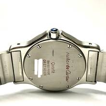 Thumbnail von Cartier Santos OCTAGON Quartz 31mm 2 Tone 0.38TCW DIAMOND Watch  </h1>