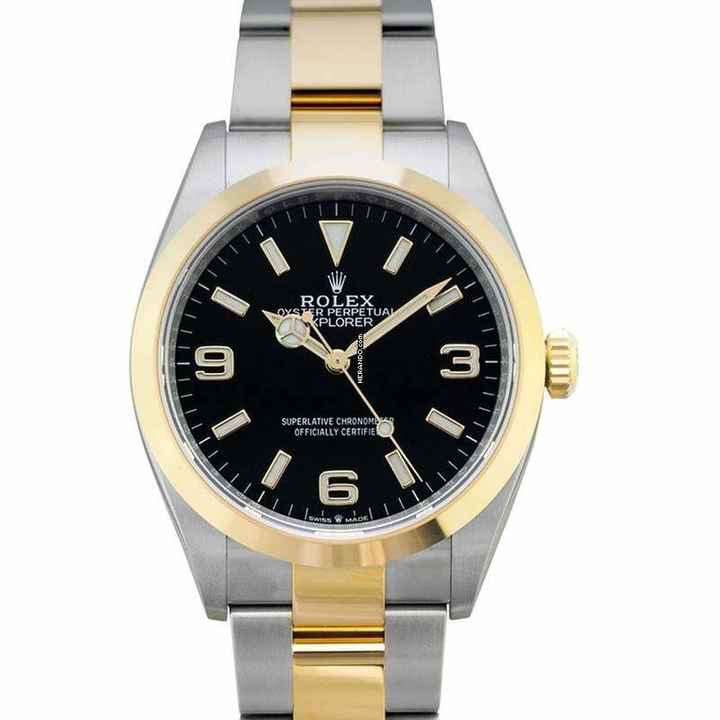  Rolex Explorer 124273-0001 - Explorer Automatic Chronometer Black Dial Men's Watch </h1> 