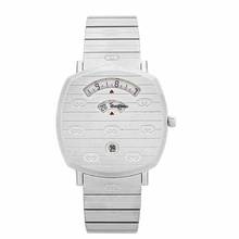 Thumbnail von Gucci YA157410 - Grip Quartz White Dial Stainless Steel Ladies Watch </h1>