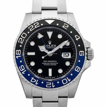  Rolex GMT-Master II 126710BLNR-0003 - GMT Master II Automatic Black Dial Stainless Steel Men's Watch </h1> 