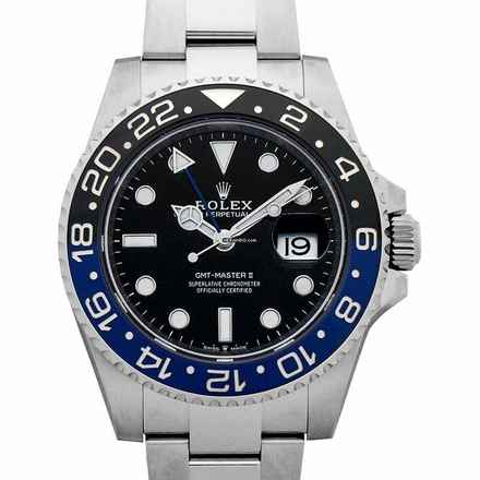  Rolex GMT-Master II 126710BLNR-0003 - GMT Master II Automatic Black Dial Stainless Steel Men's Watch </h1> 