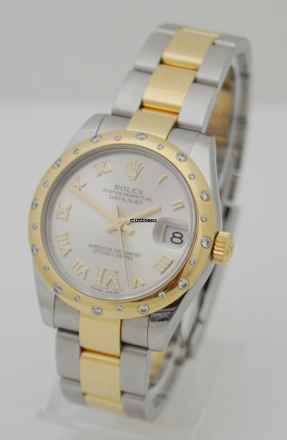  Rolex Datejust 31 Stahl/Gold Diamanten Box & Papiere aus 2016