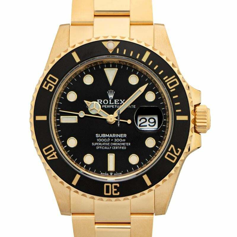  Rolex Submariner Date 126618LN-0002 - Submariner Automatic Black Dial 18k Yellow Gold Men's Watch </h1> 