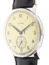 Thumbnail von Cyma Gents oversized Wristwatch </h1>