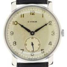 Thumbnail von Cyma Gents oversized Wristwatch </h1>