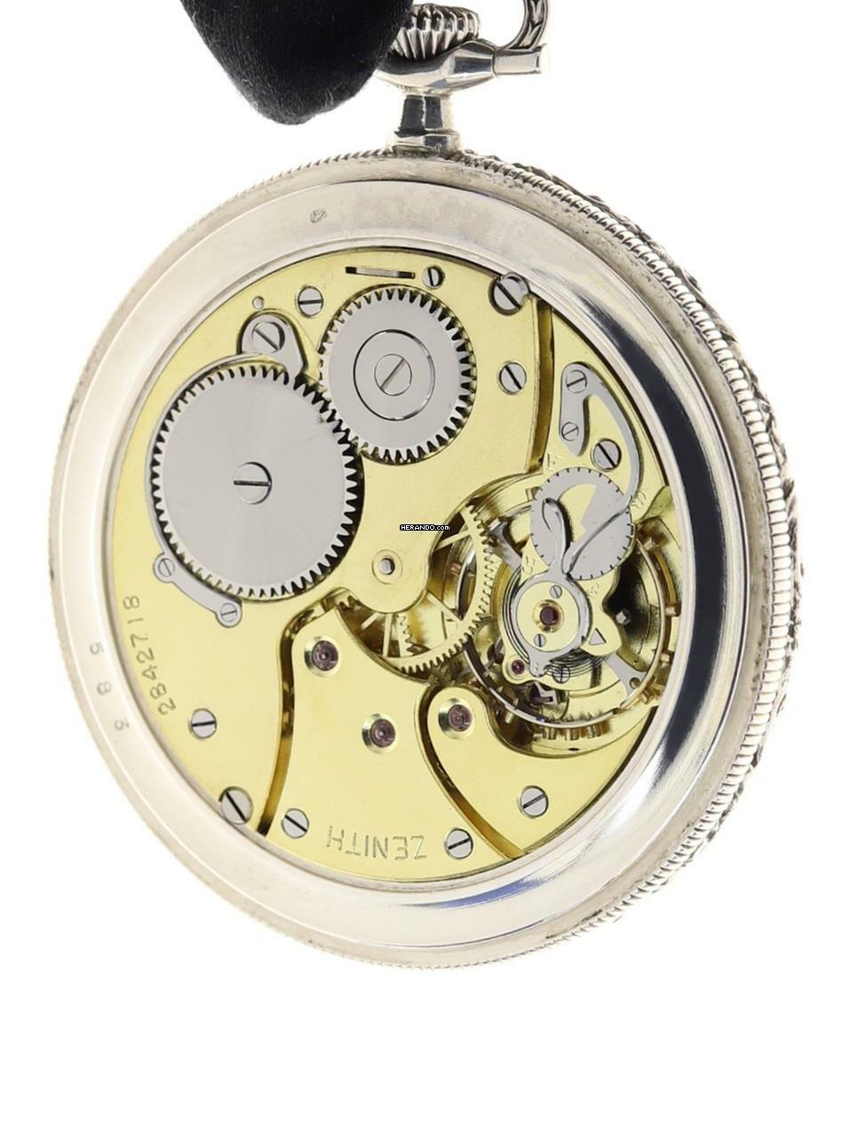 Thumbnail von Zenith Mans open face Lepine Pocket Watch Art Deco </h1>