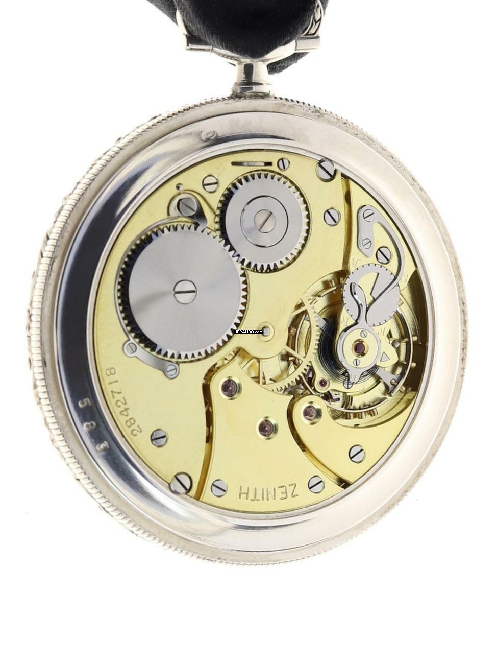 Thumbnail von Zenith Mans open face Lepine Pocket Watch Art Deco </h1>