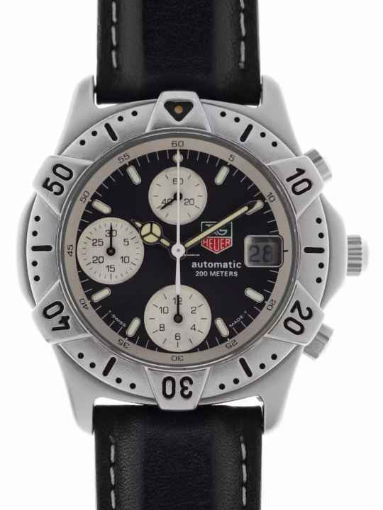  TAG Heuer Gents Automatic Chronograph Wristwatch Automatic 200 meters </h1> 