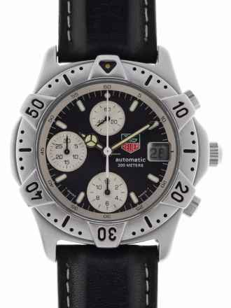  TAG Heuer Gents Automatic Chronograph Wristwatch Automatic 200 meters </h1> 