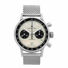 Thumbnail von Hamilton Intra-Matic H38416111 - American Classic Automatic White Dial Stainless Steel Men's Watch </h1>