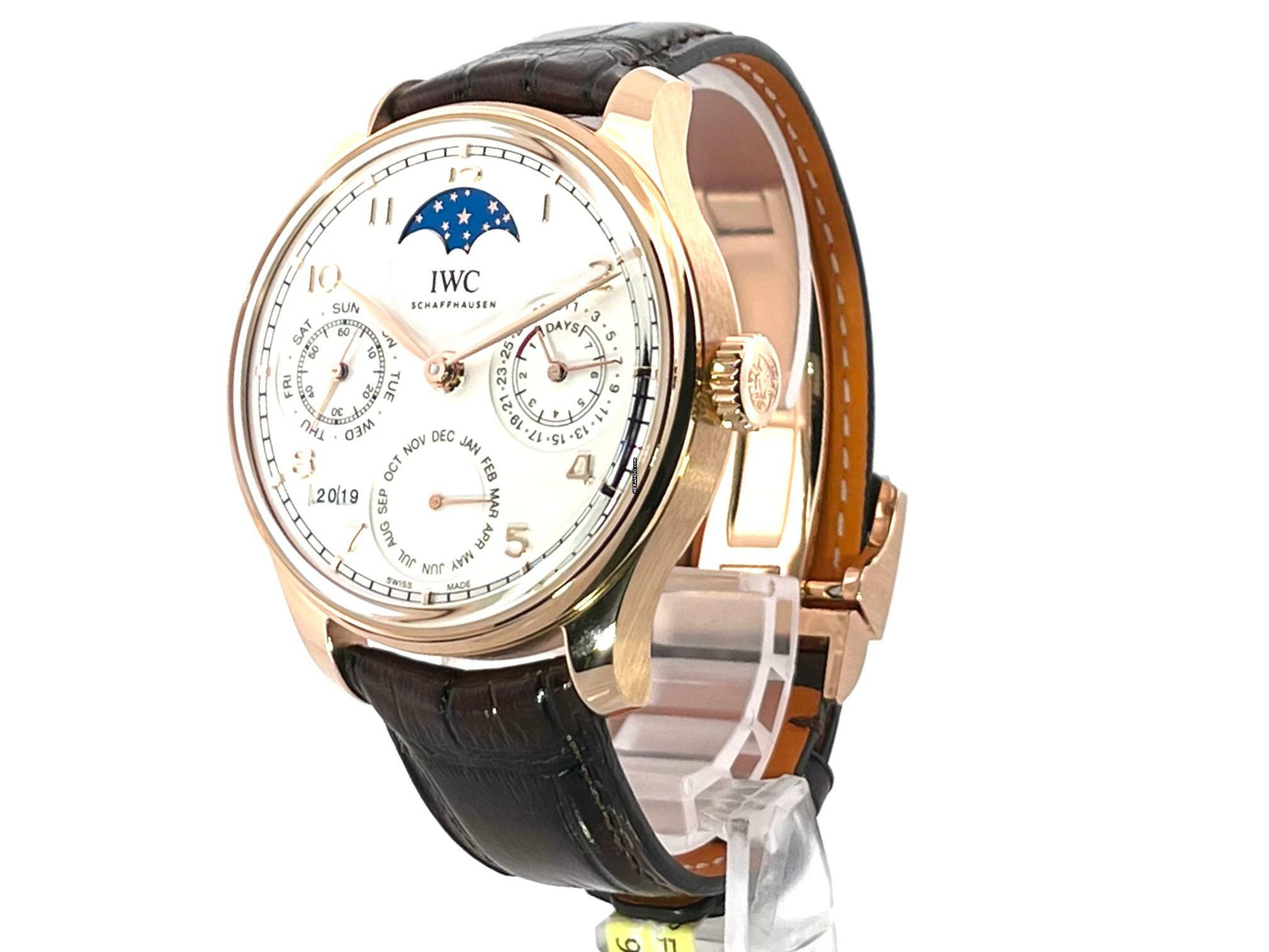 Thumbnail von IWC Portugieser Ewiger Kalender Perpetual Calendar Rotgold Ref. IW503302 </h1>