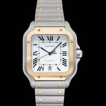 Thumbnail von Cartier Santos W2SA0009 - Santos de Cartier Automatic Silver Dial Stainless Steel Men's Watch </h1>