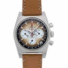 Thumbnail von Zenith 03.A384.400/385.C855 - Chronomaster Automatic Brown Dial Stainless Steel Men's Watch </h1>