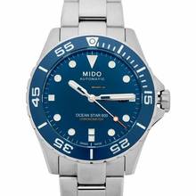Thumbnail von Mido Ocean Star M026.608.11.041.01 - OCEAN STAR Automatic Blue Dial Stainless Steel Men's Watch </h1>