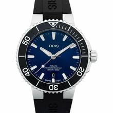 Thumbnail von Oris Aquis 01 733 7766 4135-07 4 22 64FC - Aquis Automatic Blue Dial Stainless Steel Men's Watch </h1>