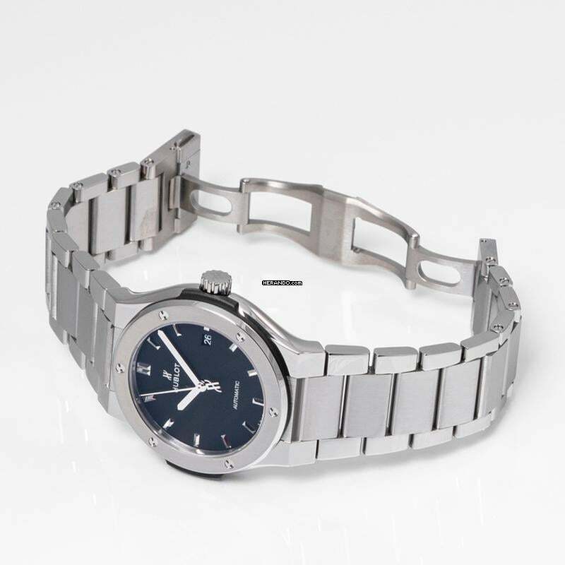 Thumbnail von Hublot Classic Fusion 548.NX.1170.NX - Classic Fusion Automatic Black Dial Titanium Men's Watch </h1>