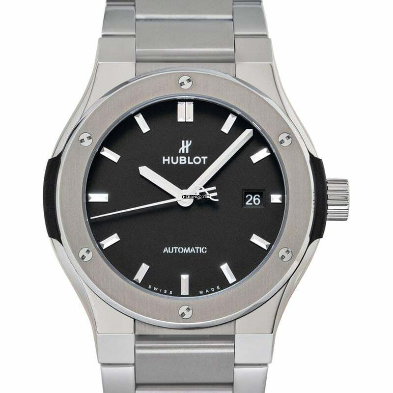  Hublot Classic Fusion 548.NX.1170.NX - Classic Fusion Automatic Black Dial Titanium Men's Watch </h1> 