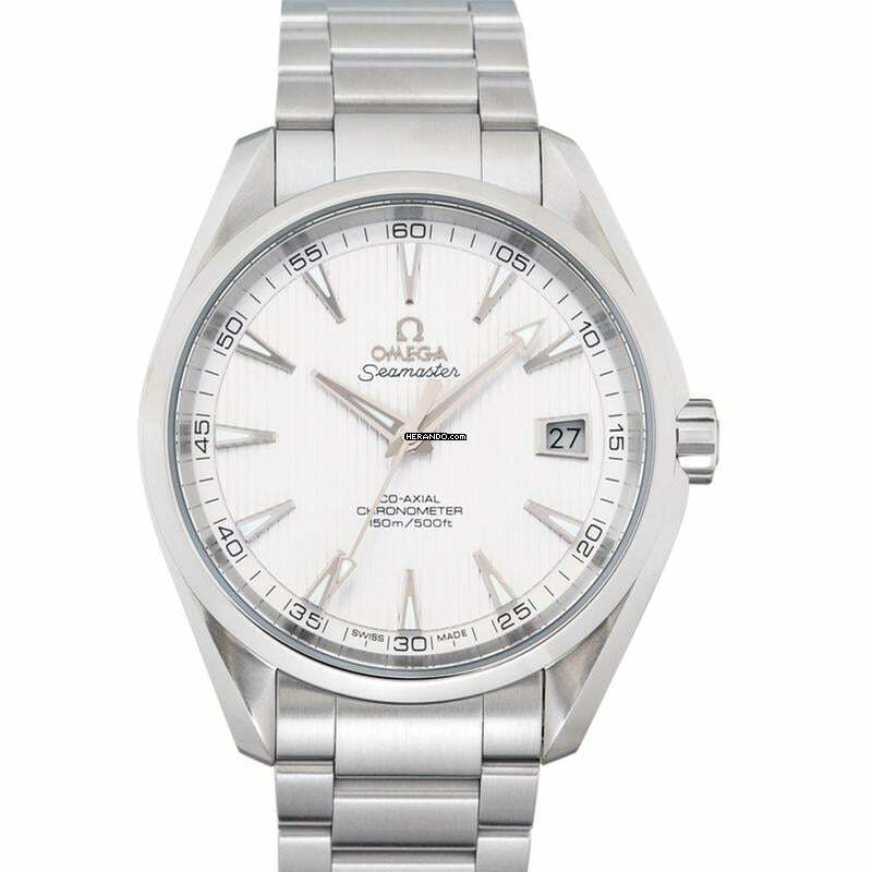 Omega Seamaster Aqua Terra 231.10.42.21.02.001 - Seamaster Automatic Silver Dial Stainless Steel Men's Watch </h1>