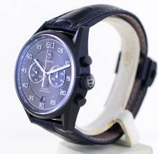 Thumbnail von TAG Heuer Carrera Calibre 36 Chronograph Flyback black Calibre 36 El Primero Titan Glasboden </h1>