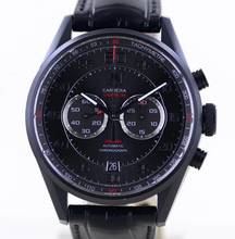 Thumbnail von TAG Heuer Carrera Calibre 36 Chronograph Flyback black Calibre 36 El Primero Titan Glasboden </h1>
