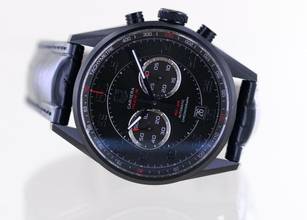 Thumbnail von TAG Heuer Carrera Calibre 36 Chronograph Flyback black Calibre 36 El Primero Titan Glasboden </h1>