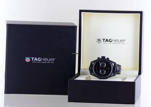 Thumbnail von TAG Heuer Carrera Calibre 36 Chronograph Flyback black Calibre 36 El Primero Titan Glasboden </h1>