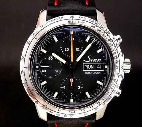  Sinn 303 Modellbahnchronograph Komplett Sichtboden mehr als nur ein Zeit-Messer </h1> 