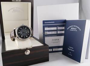 Thumbnail von Mühle Glashütte Herrenarmbanduhr Lunova Tag/Datum