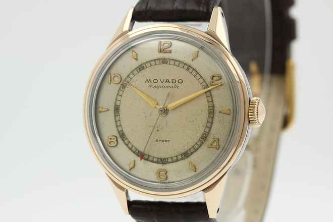 Movado Tempomatic Sport Auto Bumper 220M Goldcape
