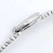 Thumbnail von Cartier Baignoire Mini 18K White Gold Watch ~1.07TCW Diamond Bracelet Watch </h1>