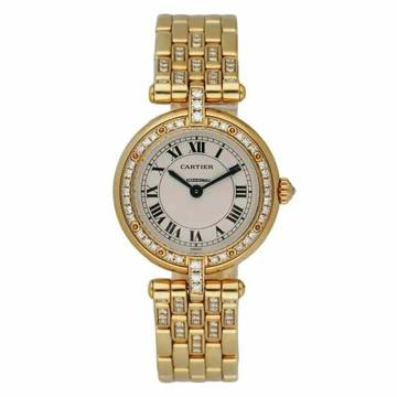  Cartier Panthère VENDOME 24mm 18K Yellow Gold Diamond Watch </h1> 