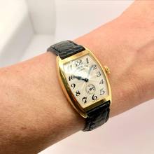Thumbnail von Franck Muller CURVEX Hand Winding 18K Yellow Gold 25mm Watch Skeleton Backcase </h1>