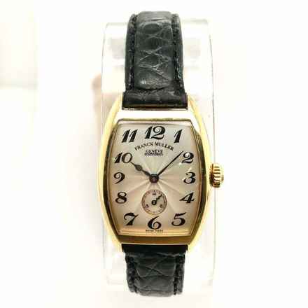  Franck Muller CURVEX Hand Winding 18K Yellow Gold 25mm Watch Skeleton Backcase </h1> 