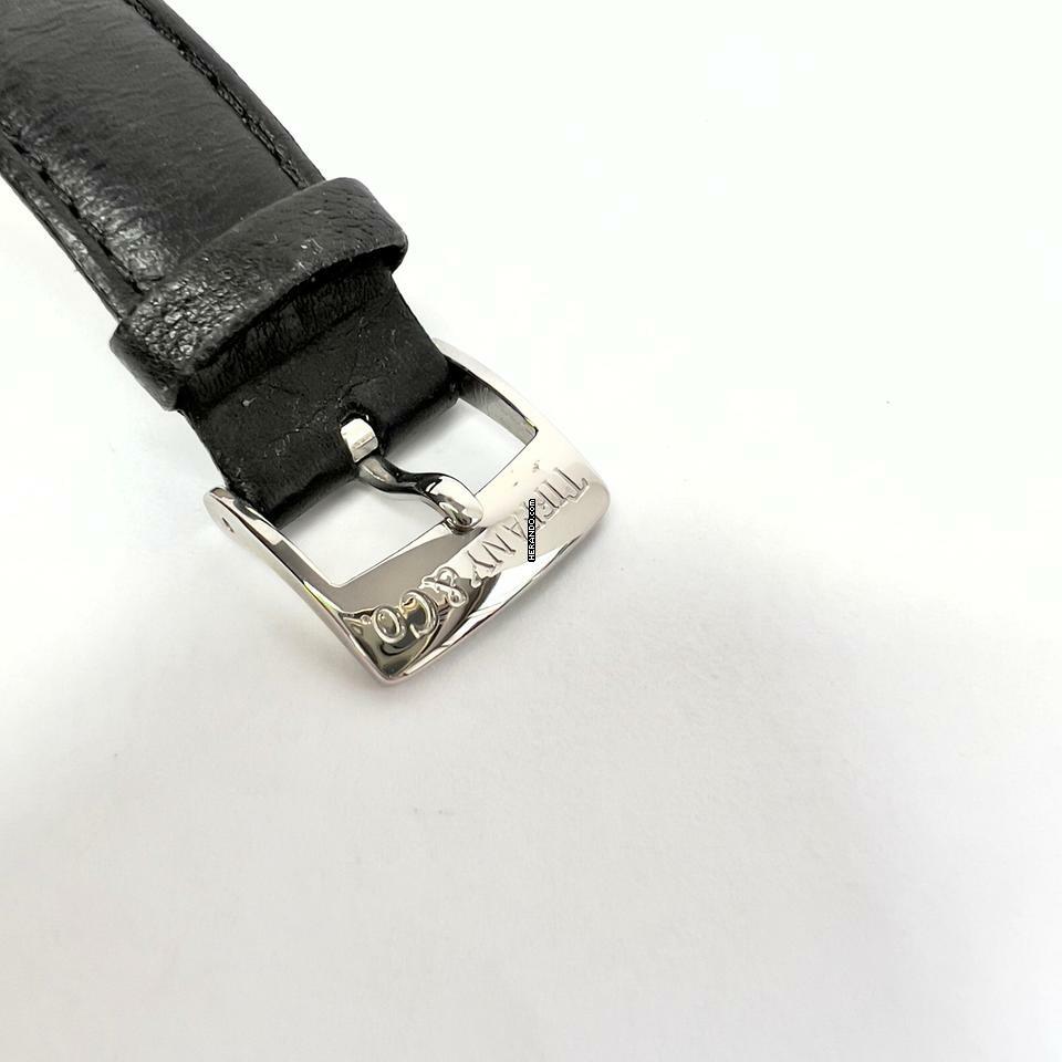 Thumbnail von Tiffany Quartz 20mm Steel 0.45TCW F-G VS-SI DIAMONDS Watch </h1>