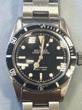 Thumbnail von Rolex Submariner (No Date) 6538 Submariner BIG CROWN Sub First Dial „ with Box - from 1958 James Bond