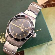 Thumbnail von Rolex Submariner (No Date) Radium 6538 4 Line Big Crown Gilt / Radium Zifferblatt aus 1956