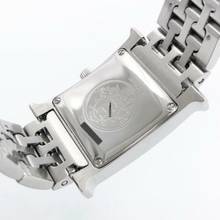 Thumbnail von Hermès Heure H Steel Watch 0.91TCW DIAMOND Bezel </h1>