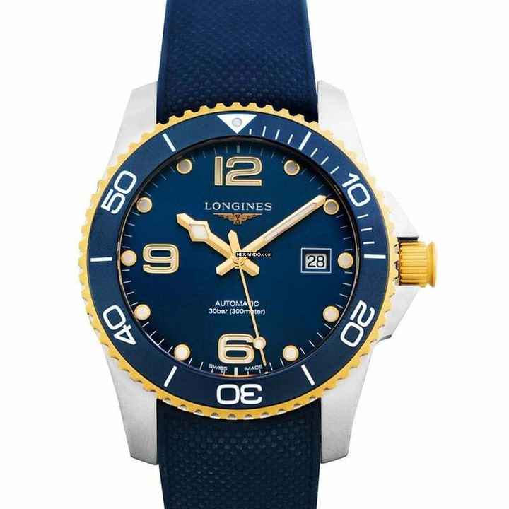  Longines HydroConquest L37813969 - HydroConquest Automatic Blue Dial Stainless Steel Men's Watch </h1> 
