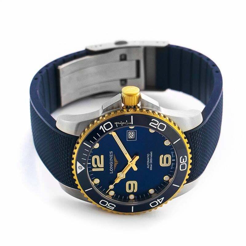Thumbnail von Longines HydroConquest L37813969 - HydroConquest Automatic Blue Dial Stainless Steel Men's Watch </h1>