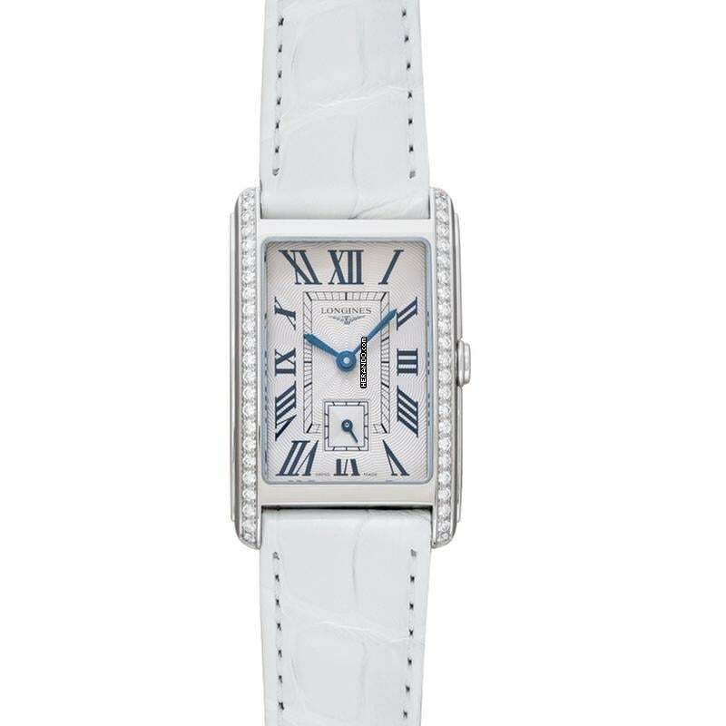 Longines DolceVita L55120712 - DolceVita Quartz Silver Dial Stainless Steel Ladies Watch </h1>