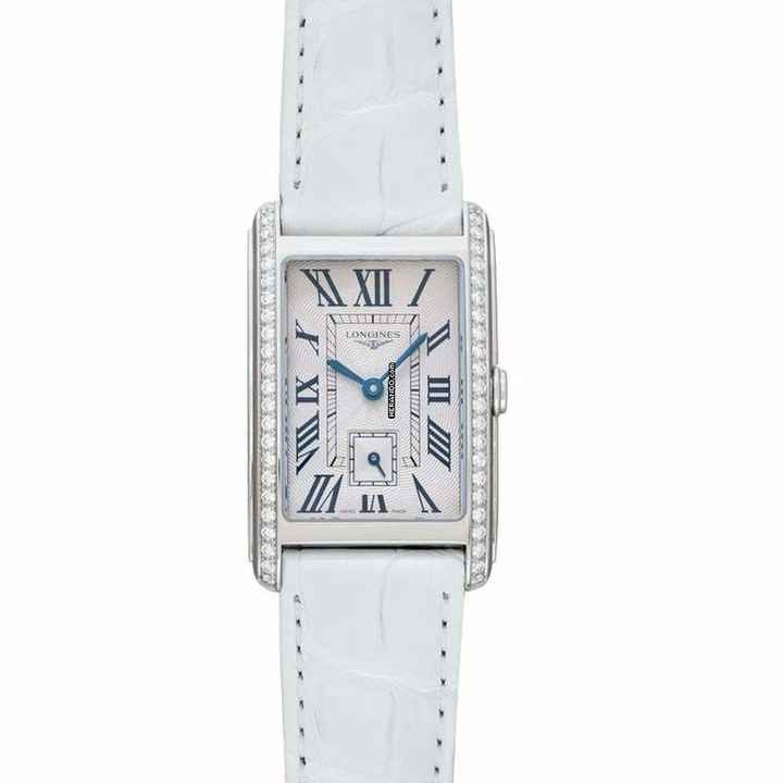  Longines DolceVita L55120712 - DolceVita Quartz Silver Dial Stainless Steel Ladies Watch </h1> 