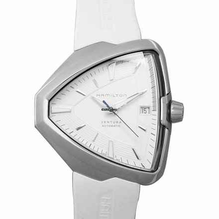  Hamilton Ventura H24505311 - Ventura Automatic White Dial Stainless Steel Men's Watch </h1> 