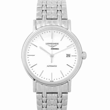  Longines Présence L49214126 - Présence Automatic White Dial Men's Watch </h1> 